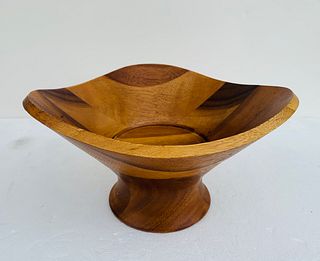 Wooden Bowl by Wei Young for Nambe
