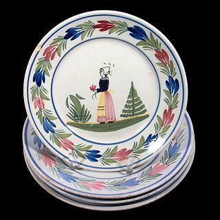 Quimper Pottery Dishes
