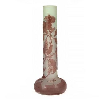 Cameo Glass Vase after Galle