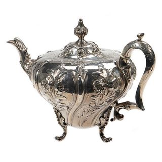 Hallmarked English Sterling Silver Teapot