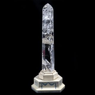 Quartz Crystal Obelisk