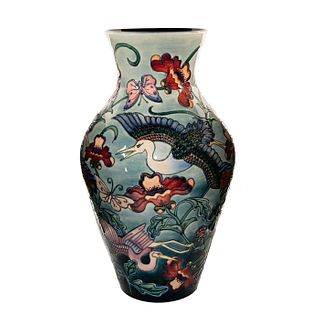 Impressive Moorcroft Pottery Rachel Bishop 24" Vase, Kyoto