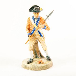 Royal Doulton Soldier Revolution Figure, Captain 2nd New York