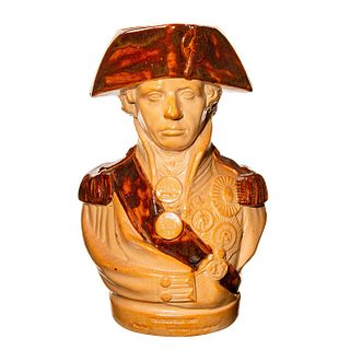 Doulton Lambeth Vice Admiral Lord Nelson Character Toby Jug