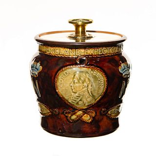 Royal Doulton Vice Admiral Lord Nelson Presentation Vase Stoneware