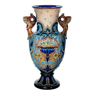 Doulton Lambeth Eliza Simmance Stoneware Vase