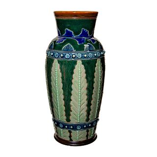 Royal Doulton Archives Lambethwares Vase, Tall Vase L3