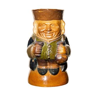 Royal Doulton Toby Jug Smiling Man with Green Vest