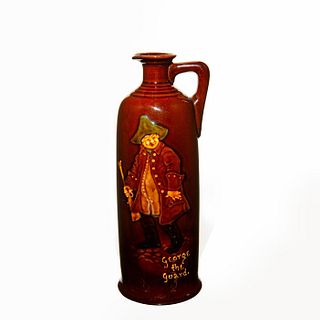 Royal Doulton Whiskey Bottle George the Guard in Kingsware