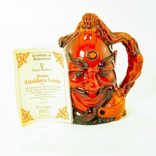 Aladdin's Genie D6971 Flambe Large - Royal Doulton Character Jug