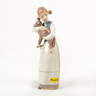 Girl with Lamb 01001010 - Lladro Porcelain Figure