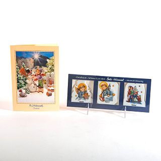 Hummel Christmas Ornaments with Christmas Card
