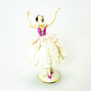 Handgemalt Dresden Art Figurine, Dancer