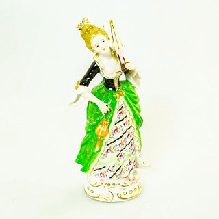Vintage Japanese Figurine, Woman With Parasol