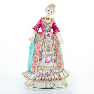 Vintage English Bone China Lace Lady Figurine