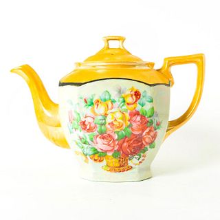 Japanese Porcelain Iridescent Teapot with Lid