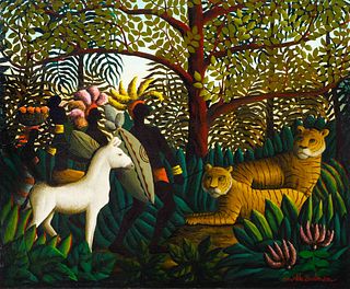 Orville Bulman
(American, 1904-1978)
In the Jungle, 1967