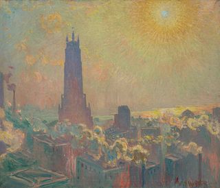 William Samuel Horton
(American, 1865-1936)
Ritz Tower - Sun, Wind and Smoke, 1928