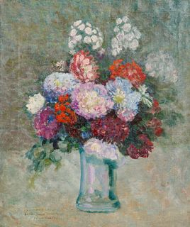 Victor Charreton
(French, 1864-1936)
Le Bouquet 