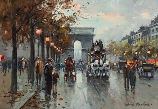 Antoine Blanchard
(French, 1910-1988)
Arc de Triomphe, Paris