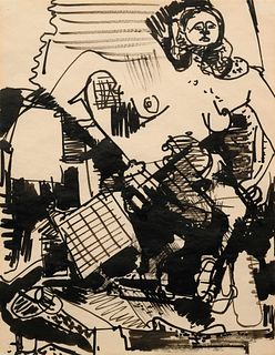 Hans Hofmann(German/American, 1880-1966)Untitled, c. 1944
