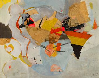 Beatrice Mandelman(American, 1912-1998)Gray Clouds, 1948
