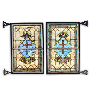 Architectural Salvage Stained Glass Windows