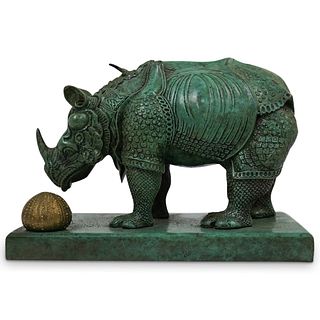 Salvador Dali (1904-1989) Rhinoceros Bronze