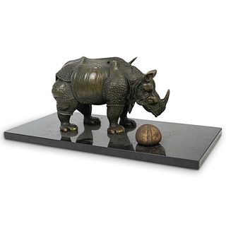 Salvador Dali (1904-1989) Rhinoceros Bronze