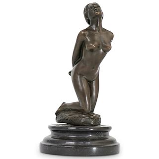 Jean Patoue Erotic Bronze Sculpture
