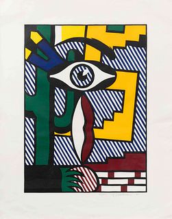 Roy Lichtenstein
(American, 1923-1997)
American Indian Theme III (from American Indian Theme Series), 1980