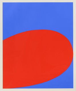 Ellsworth Kelly(American, 1923-2015)Red Blue (from Ten Works x Ten Painters), 1964