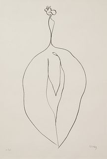 Ellsworth Kelly
(American, 1923-2015)
Seaweed (Algue) from Suite of Plant Lithographs, 1965-66