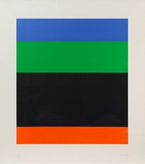 Ellsworth Kelly
(American, 1923-2015)
Blue Green over Black Red, 1971