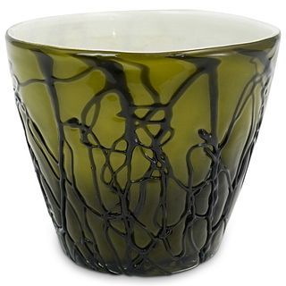 French Art Glass Pot