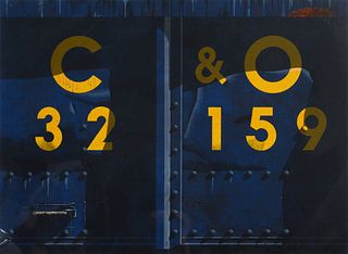 Robert Cottingham
(American, b. 1935)
C & O Railroad, 1989