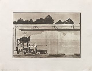 Robert Rauschenberg
(American, 1926-2008)
Plate from Photogravures Suite 1 (America Mix), 1983