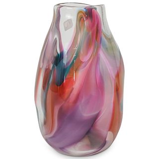 John Fitzpatrick Art Glass Vase