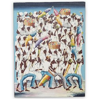 Jean Claude Blanc (Haiti, 1965) Acrylic on Canvas