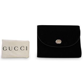 Gucci Black Velvet Evening Bag