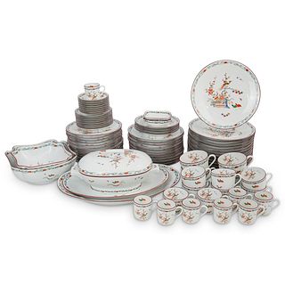 (85 Pc) CH Field Haviland Limoges Porcelain Dining Set
