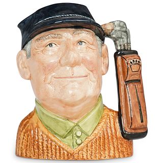 Royal Doulton "Golfer" Ceramic Large Character Jug