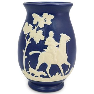 Weller Pottery Chase Hunting Scene Vase