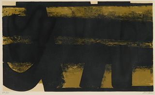 Pierre Soulages
(French, b. 1919)
Lithographie 35, 1974