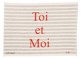 Louise Bourgeois
(French/American, 1911-2010)
Toi et Moi, 2006
