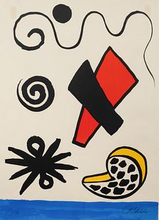 Alexander Calder
(American, 1898-1976)
Mer et coquillage, 1969