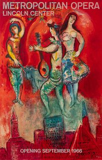 Marc  Chagall
(French/Russian, 1887-1985)
Carmen, 1966