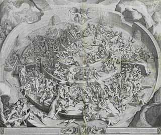 Jacques Callot
(French, 1592-1635)
Inferno According to Dante Alighieri in "The Divine Comedy"(After a drawing by Bernardino Poccetti, 1612)