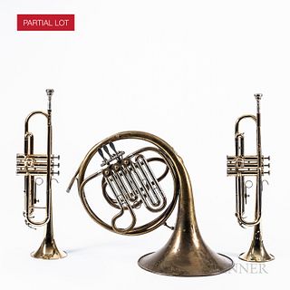 Group of Brass Instruments