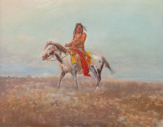 William Standing 
(American, 1904-1951)
Warrior on Horseback